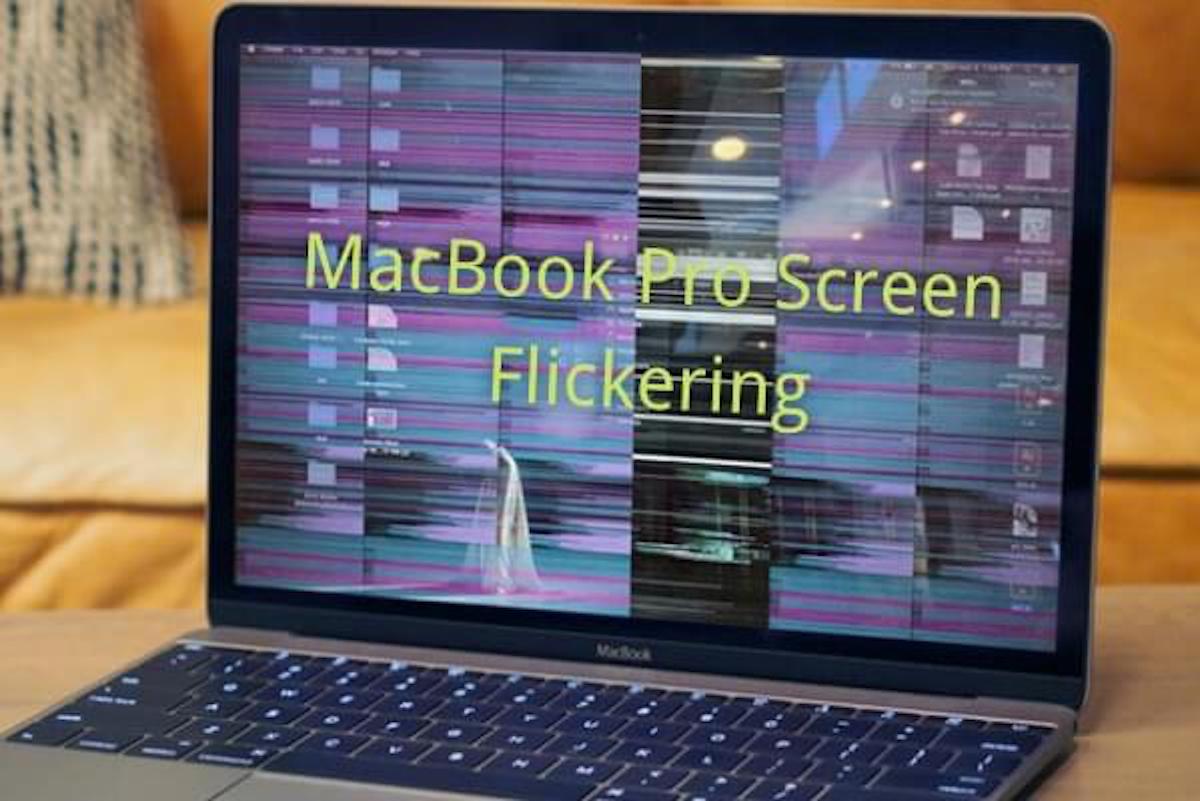 macbook pro screen flickering