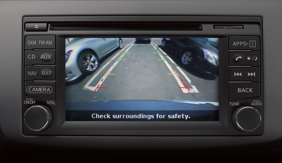 nissan juke backup camera