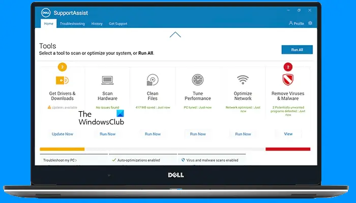 dell supportassist