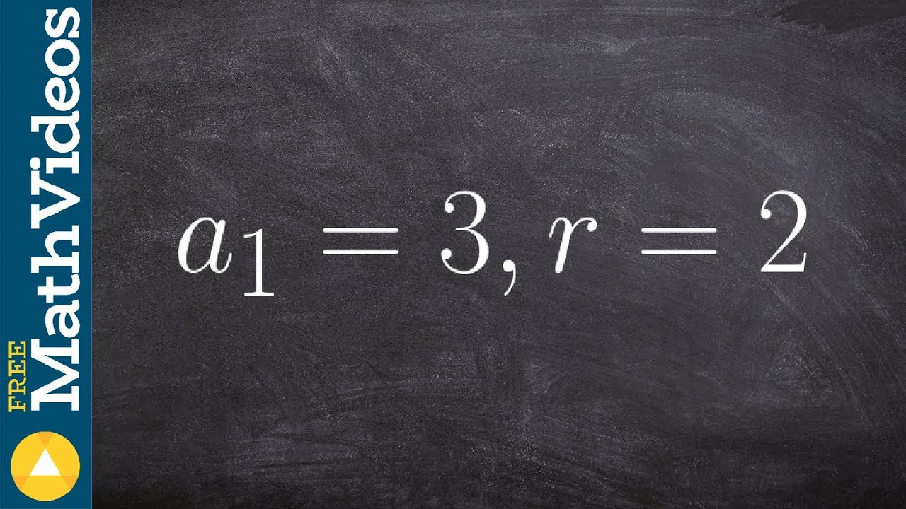 how to find the first four terms of the sequence