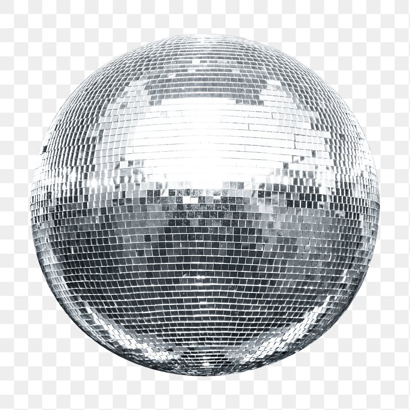 disco ball transparent background