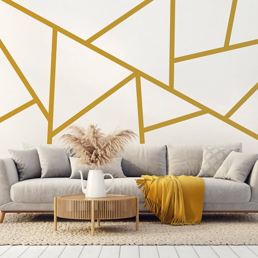 gold wall stickers