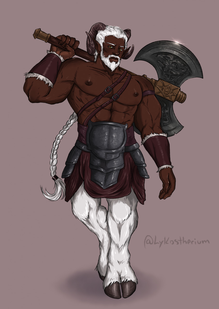 satyr barbarian