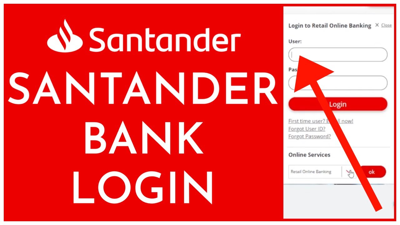 santander online log in