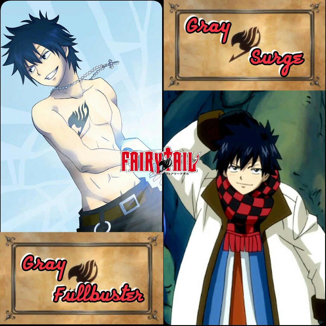 fairy tail gray surge