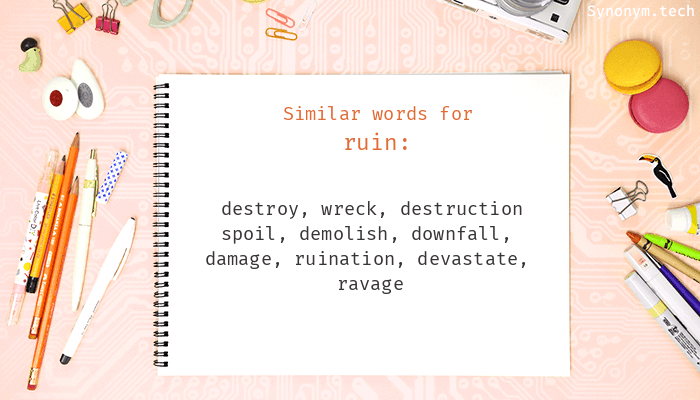 ruin synonym