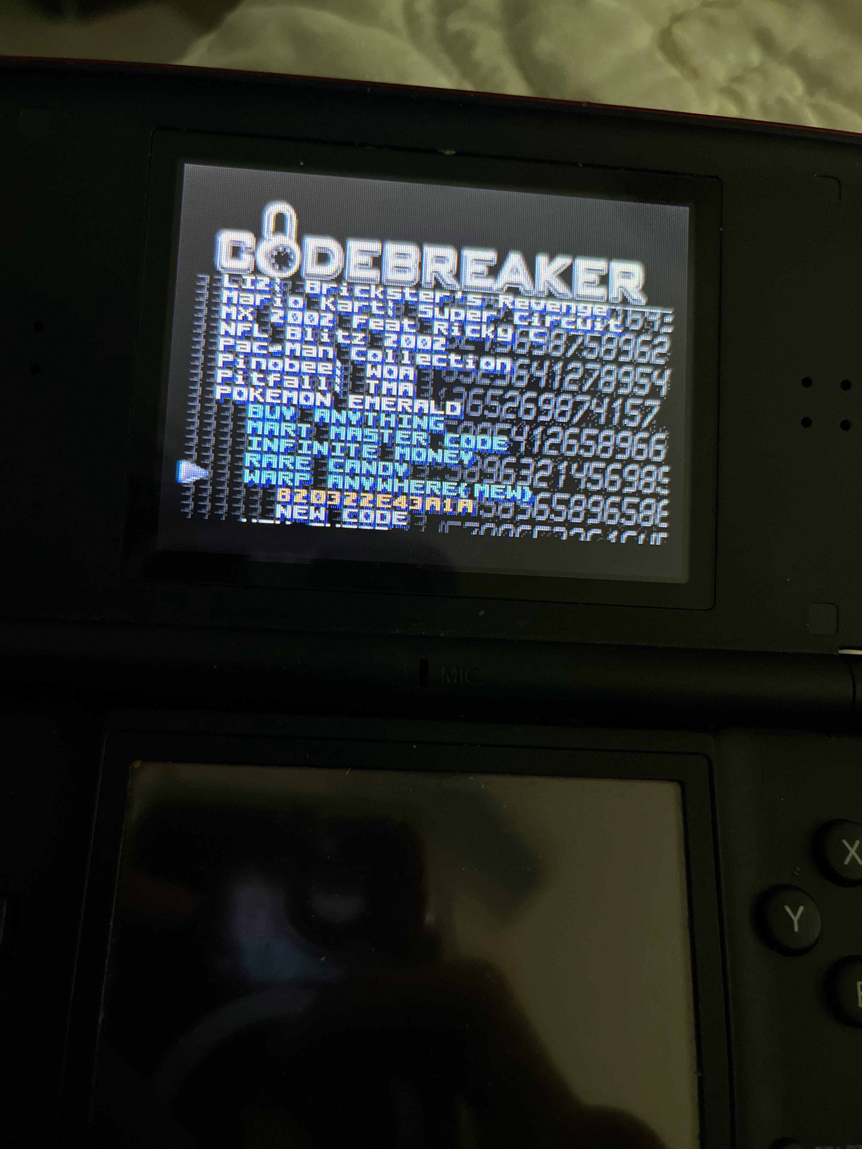 pokemon emerald codebreaker