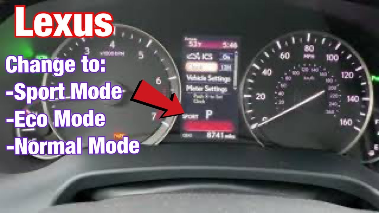 lexus gx 460 sport mode