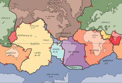 tectonic plates meaning in tamil