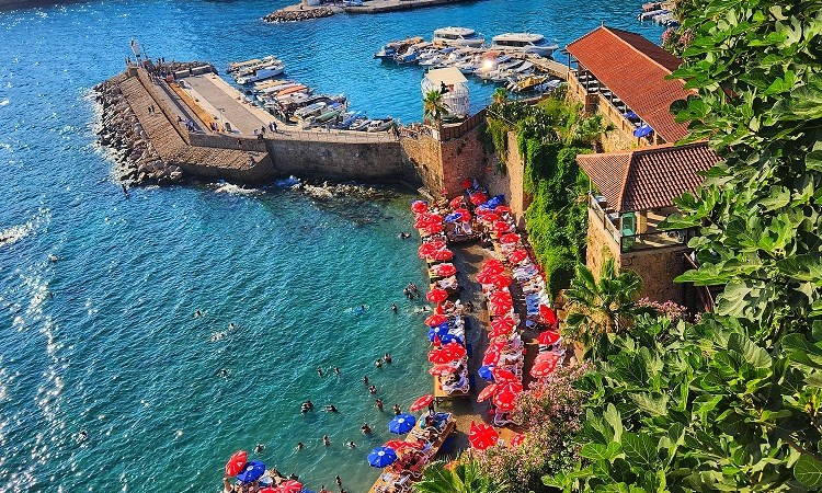 antalya mermerli beach