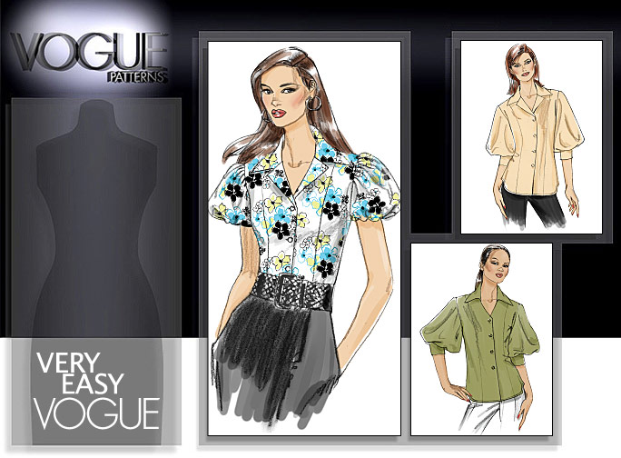 blouse patterns vogue