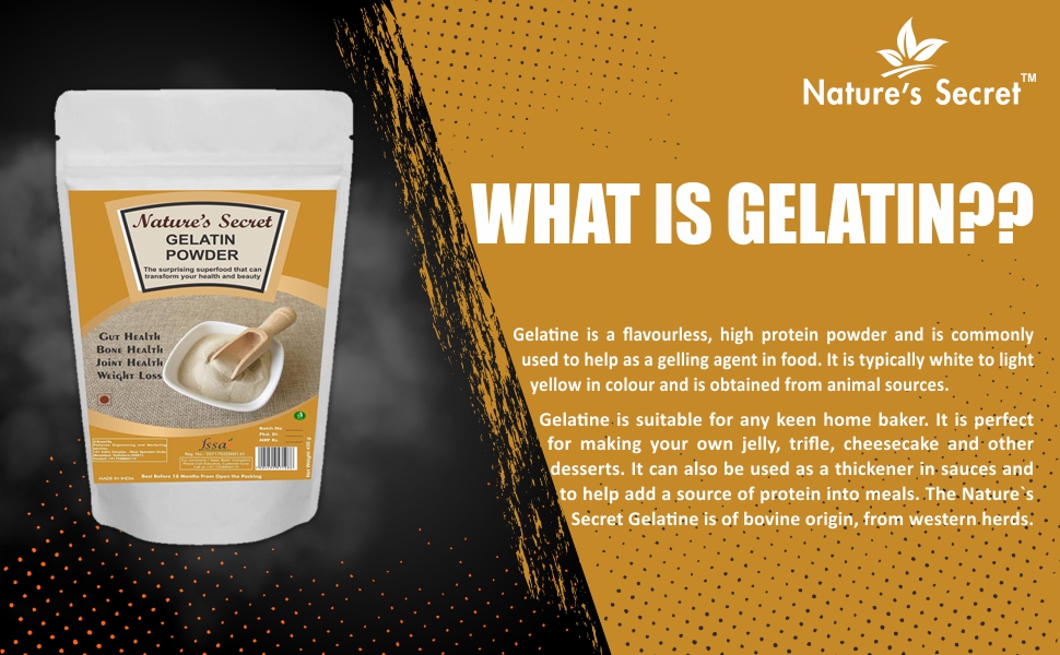 gelatin powder for face mask