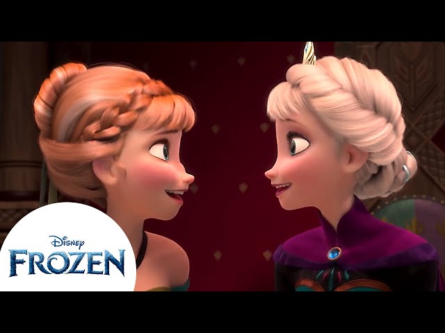 videos de frozen y anna