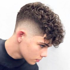 cortes para cabello ondulado hombres