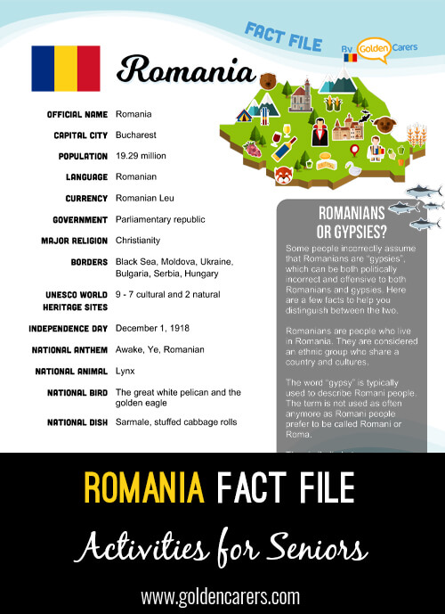 romania fact file