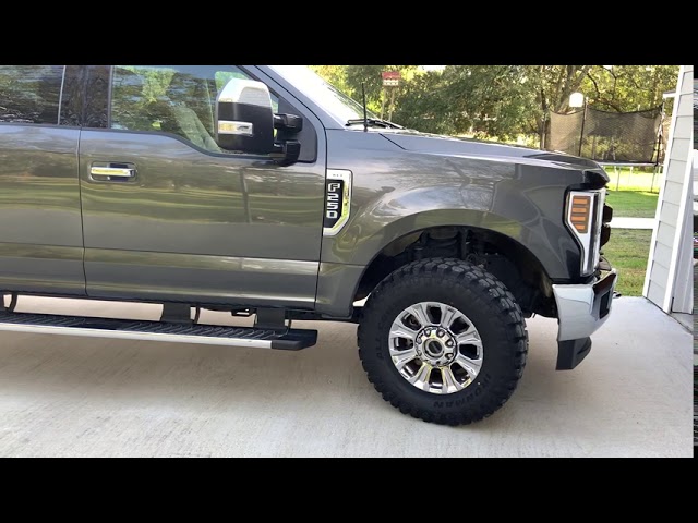 stock 2017 f250 with 35 inch tires