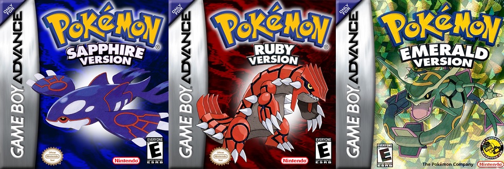 pokemon generation 3 games