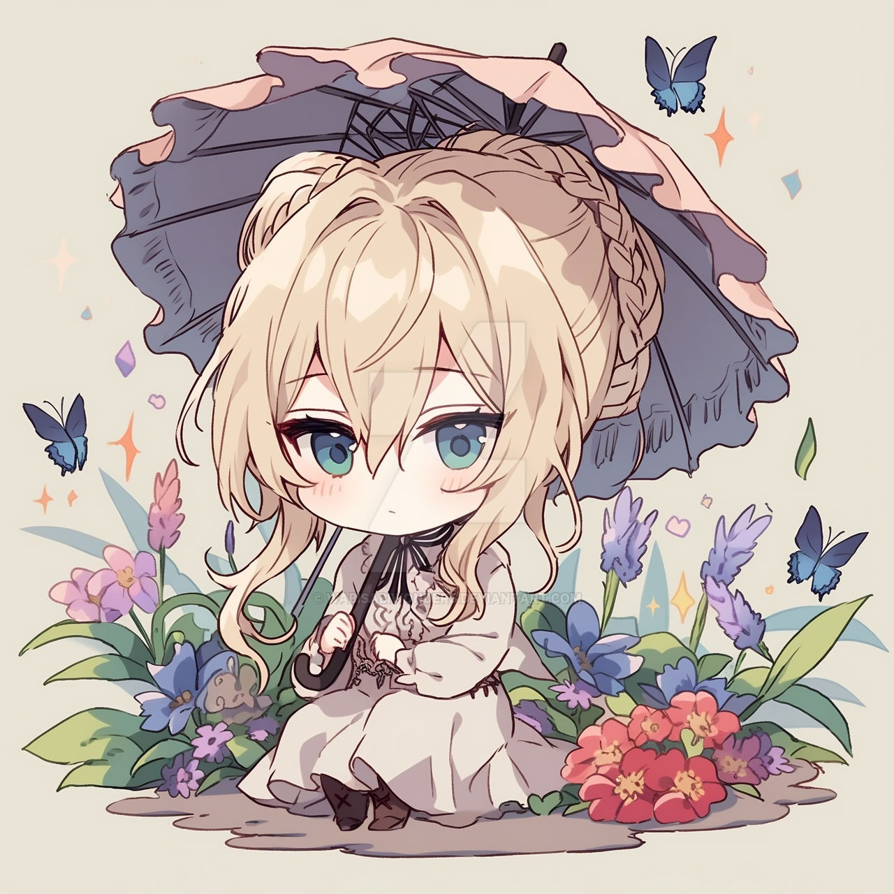 violet evergarden kawaii