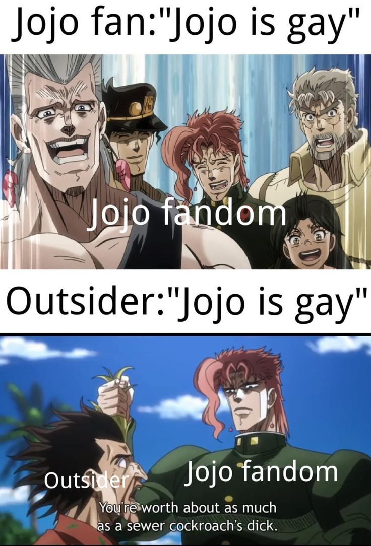 jojo gay meme