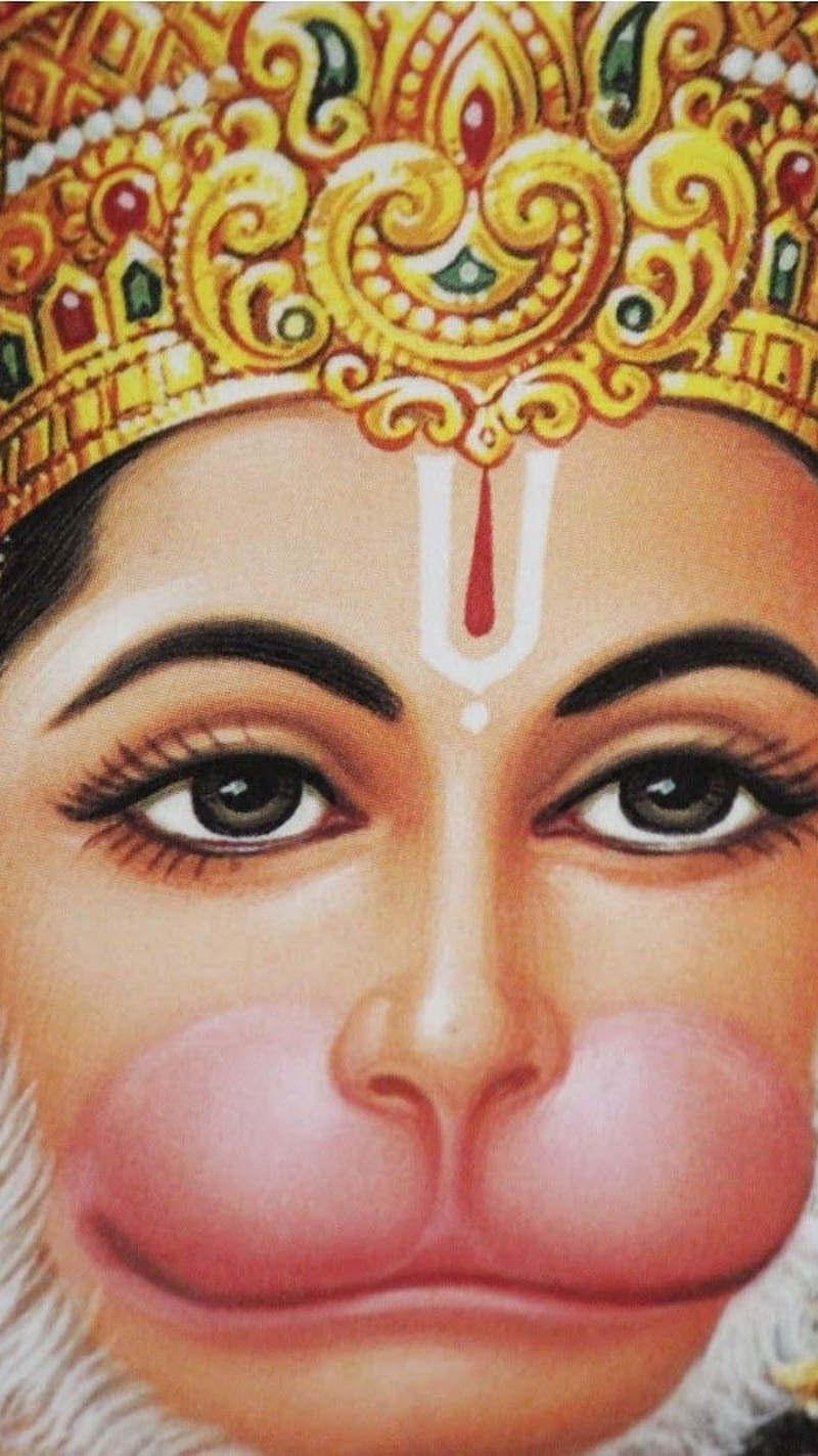 lord hanuman face images