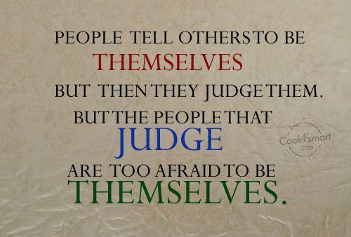 quotes on judgment of others