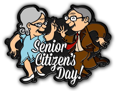 senior citizens day clipart