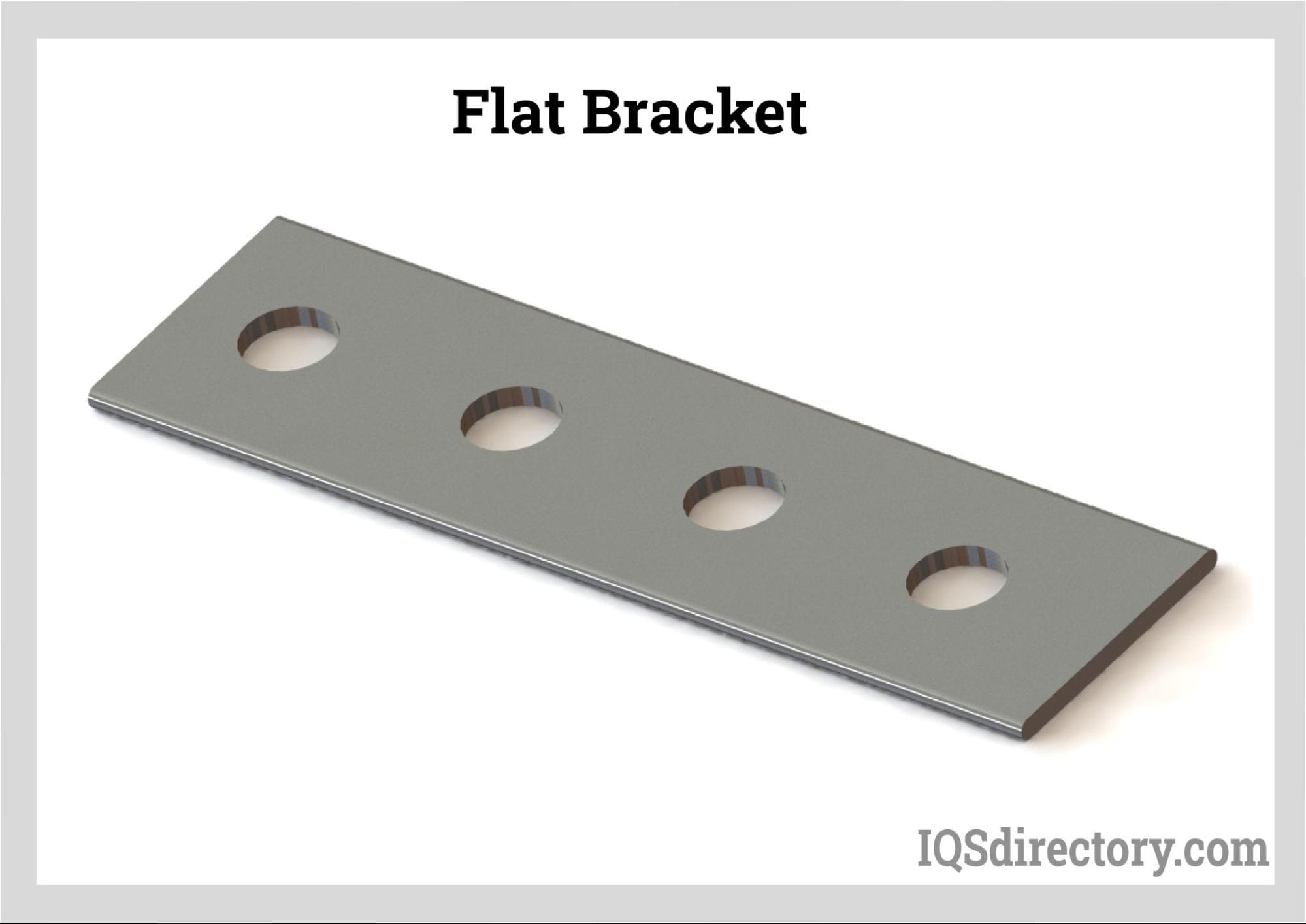 flat metal braces for wood