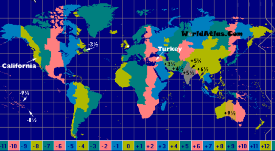 eastern time vs gmt