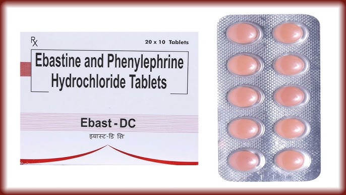 ebastine and phenylephrine hydrochloride tablets uses