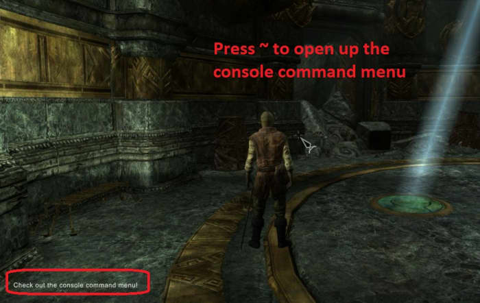 skyrim add item command