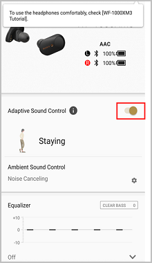 sony wf 1000xm3 turn off noise cancelling