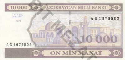 10.000 manat kaç tl