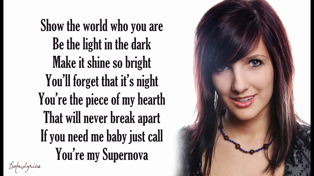 supernova lyrics