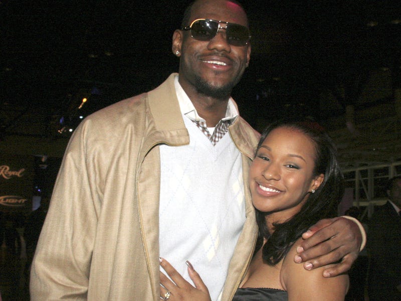 lebron james and savannah brinson love story