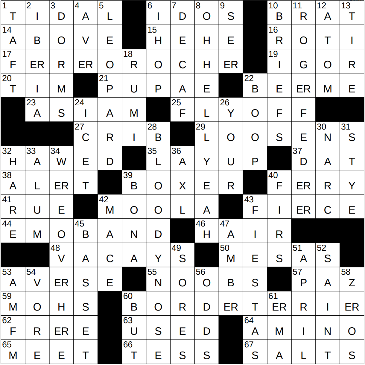virtuously crossword clue