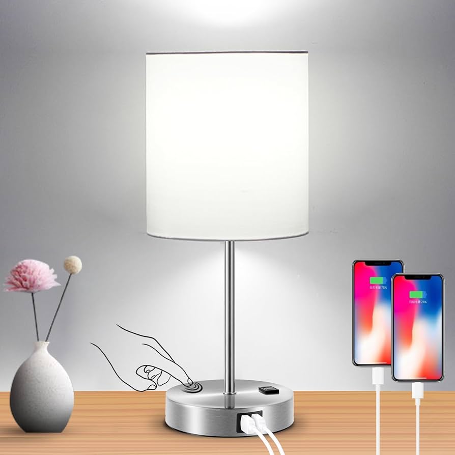 touch dimmable bedside lamps