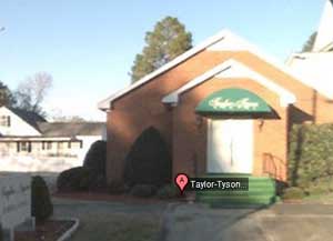 taylor tyson funeral snow hill nc