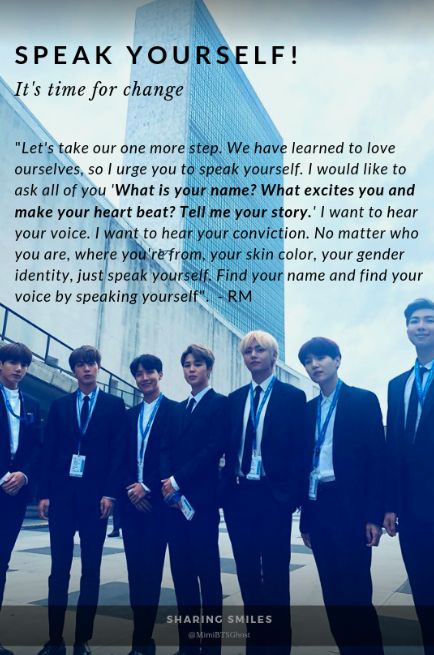 bts speak yourself quotes