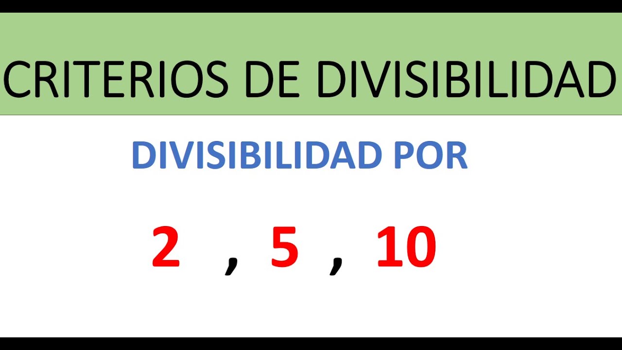 divisible por 10