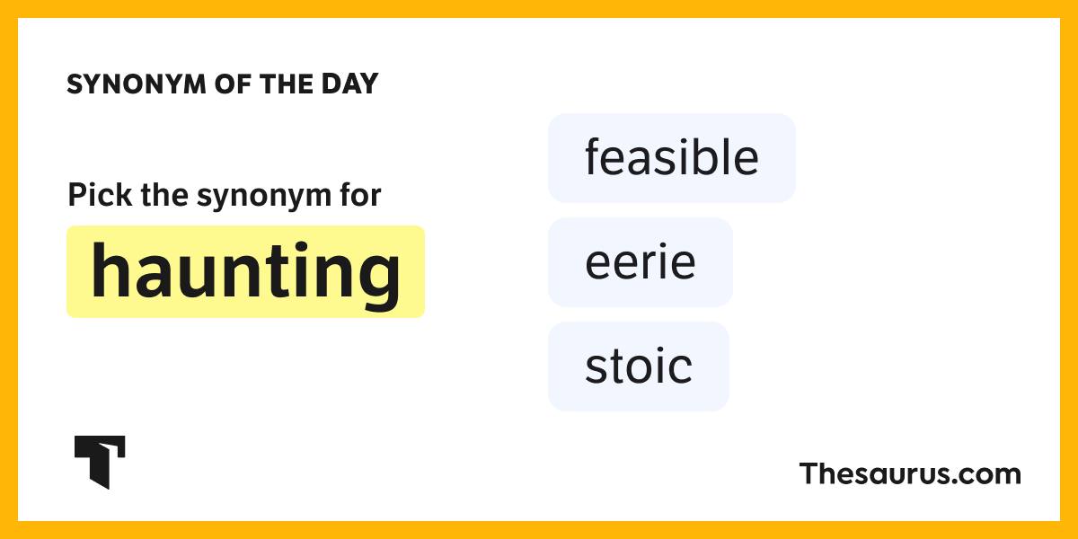 eerie synonym