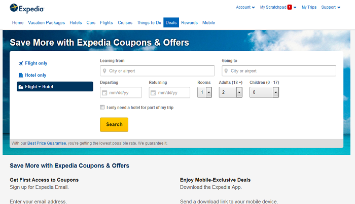 expedia hotel coupons 2017