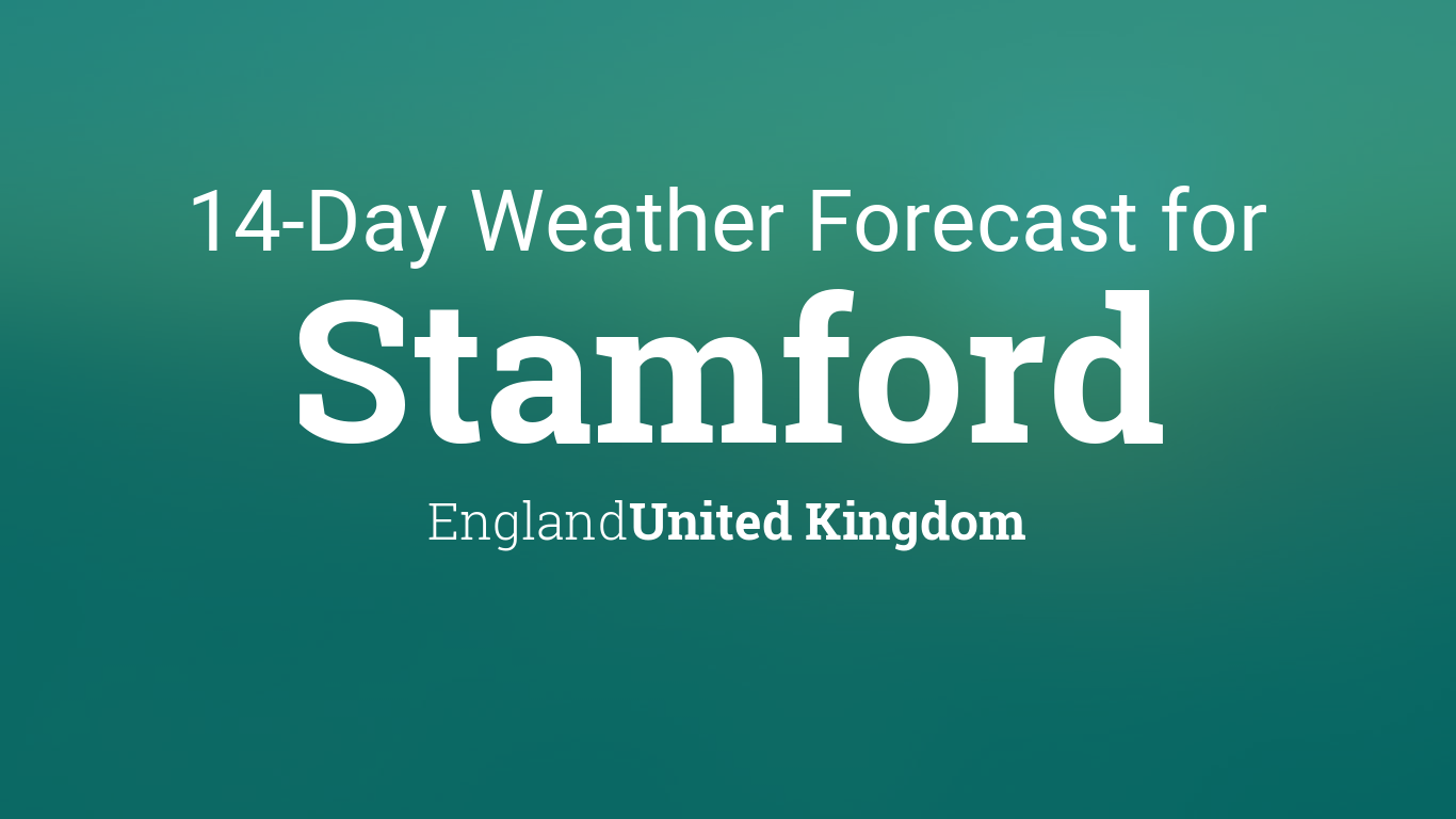 weather in stamford tomorrow
