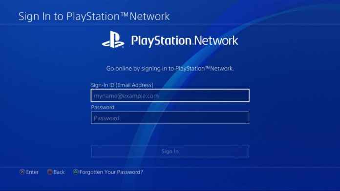 forgot ps4 password