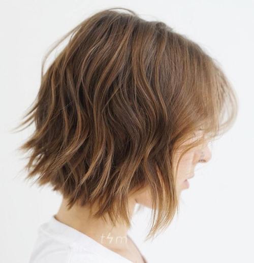 layered bob cuts for thin hair