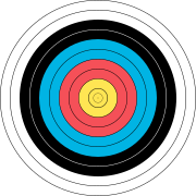 archery target board