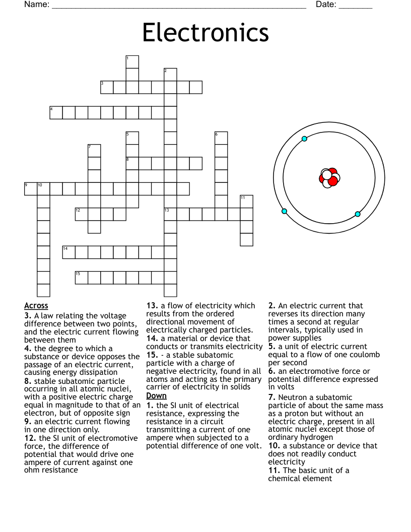 electronic horn crossword clue