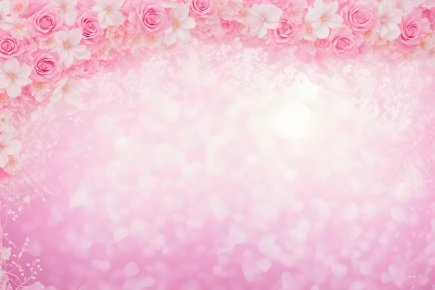 elegant pink wedding background