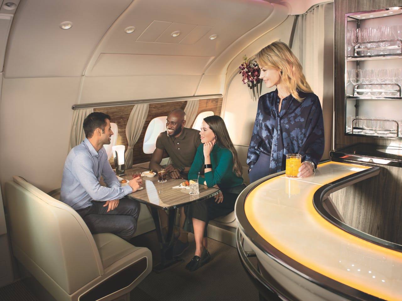 emirates business class offers