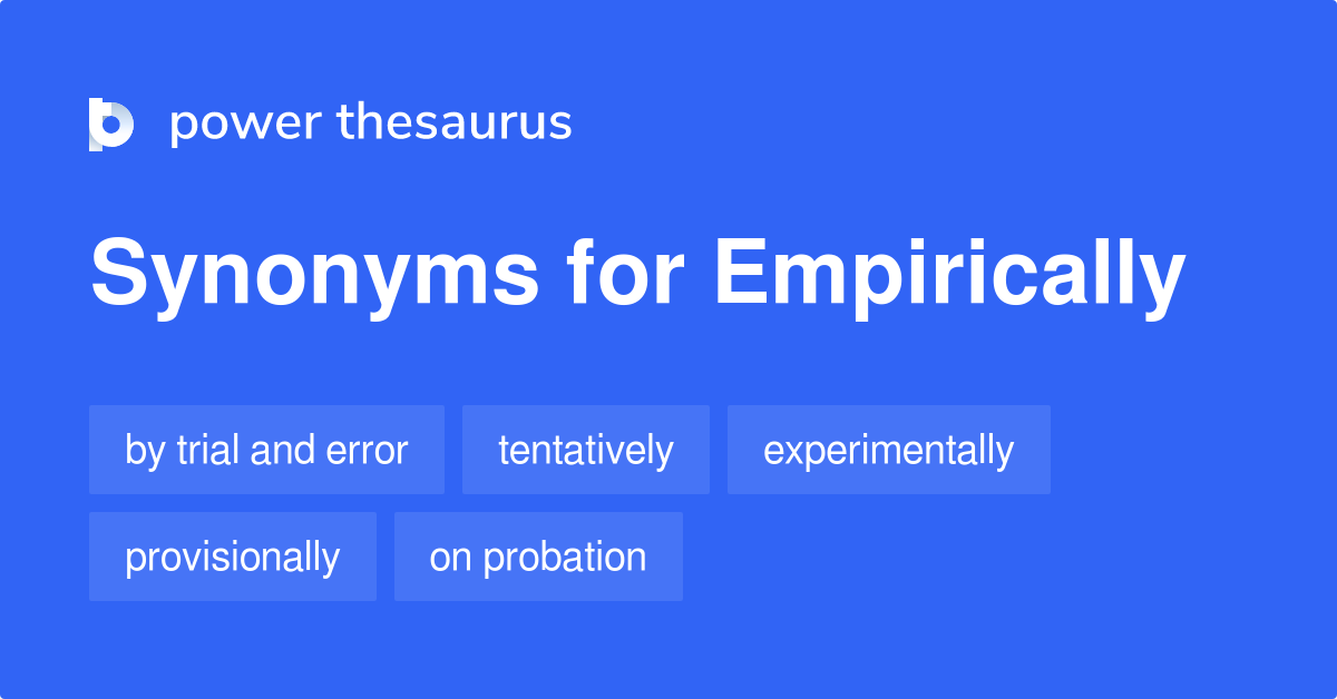 empirically antonym