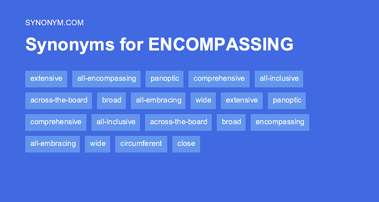 encompass thesaurus